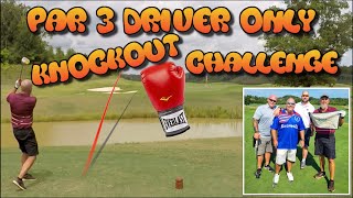 Par 3 Driver Only Knockout Challenge at The Sevierville Golf Club During the Dirty Southern Regional