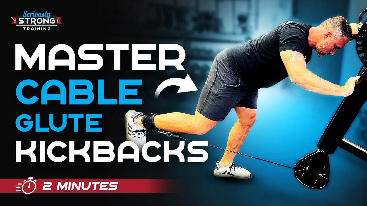 Glute Kickbacks with a Cable Machine (Less is More)