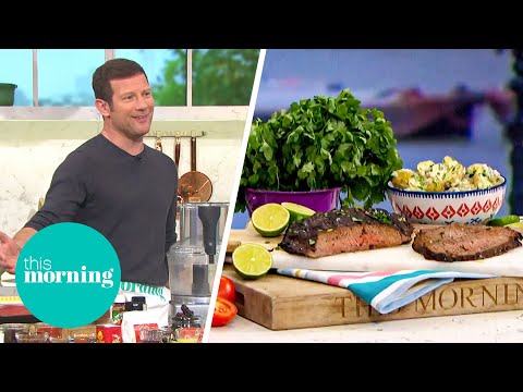 Dermot Takes Over The Kitchen To Make His Special Carne Asada! | This Morning