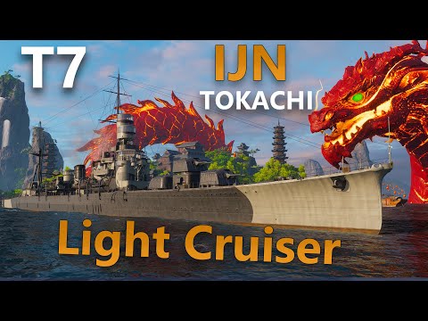 Tokachi - Premium Japanese Light Cruiser | First battlepass ship