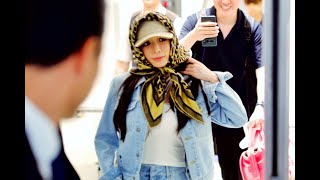 濱崎步抵台為演唱會準備  百餘名粉絲熱情接機