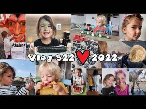 Vlog 522/22 - prostě spolu, šneci, Aničky první sushi a tak