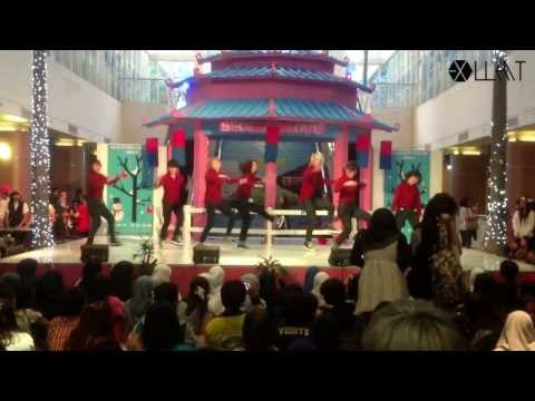 140125 EXOLLENT (EXO Cover) - Christmas Day, Intro Dubstep, Growl Remix @Kpop Winter Code