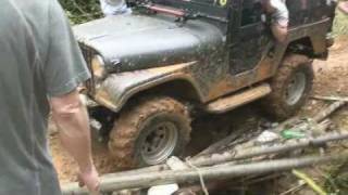 preview picture of video 'Jeep Willys Trail - 1 of 2  Siderópolis-SC BRAZIL'
