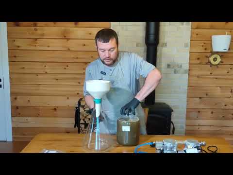 Тонкая фильтрация настойки медвежьей желчи у травника Кайгородова