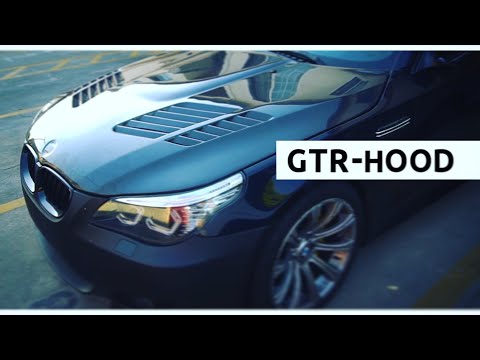 BMW E60 GTR CARBON FIBER HOOD