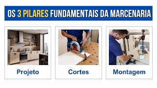 Os 3 Pilares Fundamentais da Marcenaria - Economize Fabricando seus Próprios Móveis