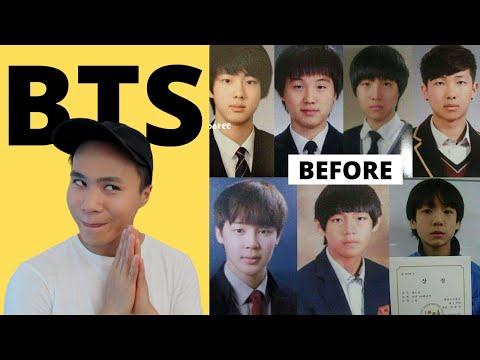 [KPOP] React to BTS before and after. #bts #army #btsbeforeandafter #reactobts