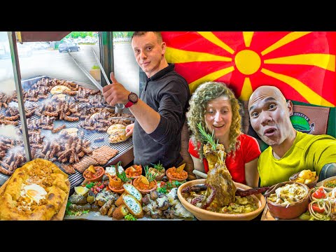 72 HOURS of the BEST BALKAN FOOD in Skopje, Macedonia 🇲🇰 MUST TRY MACEDONIAN Food in North Macedonia