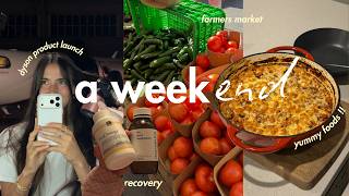 a restful and fun weekend vlog 🙂‍↔️👯‍♀️✨