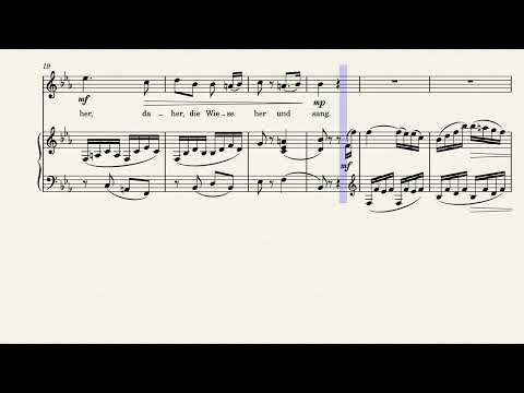 Das Veilchen KV 476 – Wolfgang Amadeus Mozart in Eb