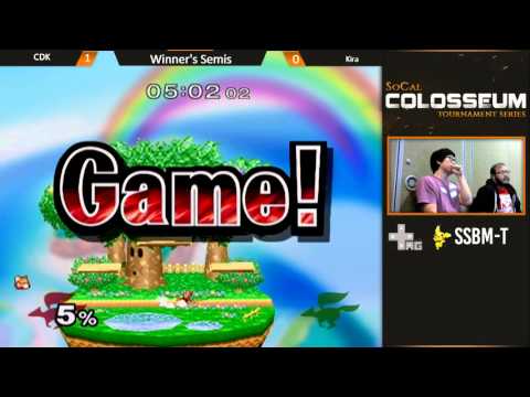 SC Winners Semis - CDK (Fox) vs Kira (White Fox) - Super Smash Bros. Melee