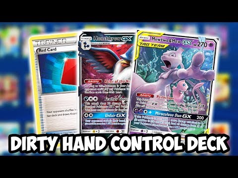 DIRTY Mew3/Honchkrow GX HAND CONTROL Deck! Lol Expanded Is a Very Fair Format PTCGO