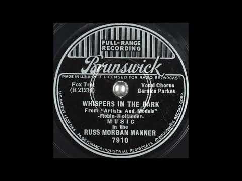 Music in the Russ Morgan Manner - Whispers in the Dark (1937)