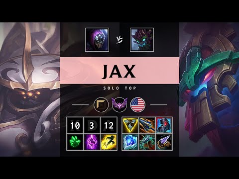 Jax Top vs Maokai: Unstoppable - NA Master Patch 25.S1.1