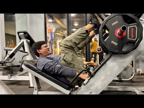 Winter bulk day 7 - (legs) PR 270kg leg press