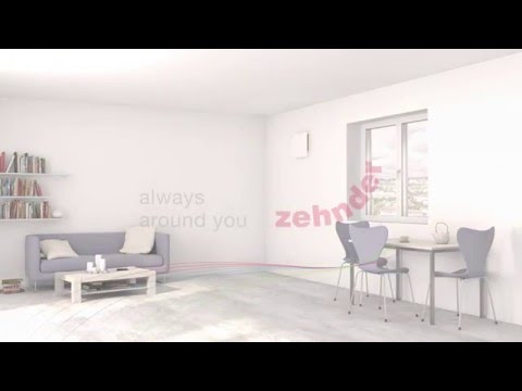 Zehnder komfortable Wohnraumlüftung: Einbau und Funktionsweise Zehnder ComfoSpot 50