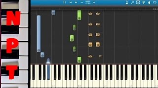 B.o.B ft. Priscilla - John Doe Piano Tutorial - How To Play - Synthesia
