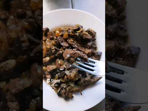 Cooking turkey liver