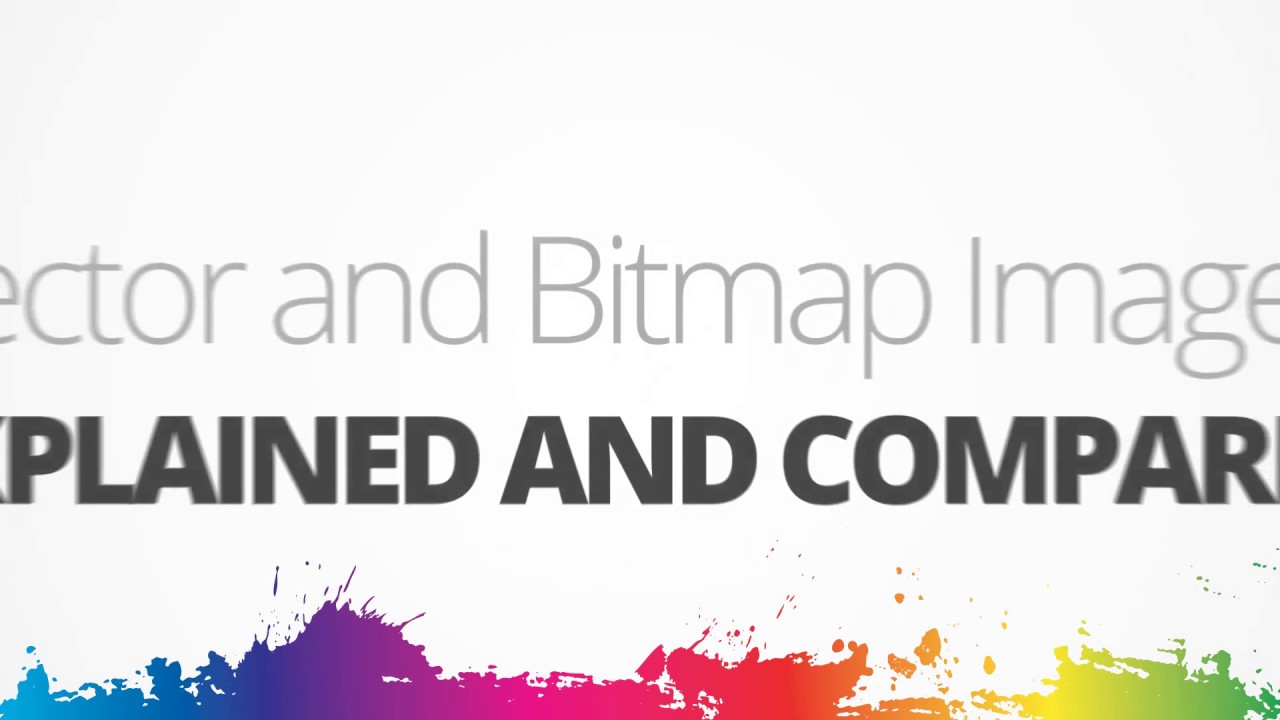 Vector and bitmap images explained and compared