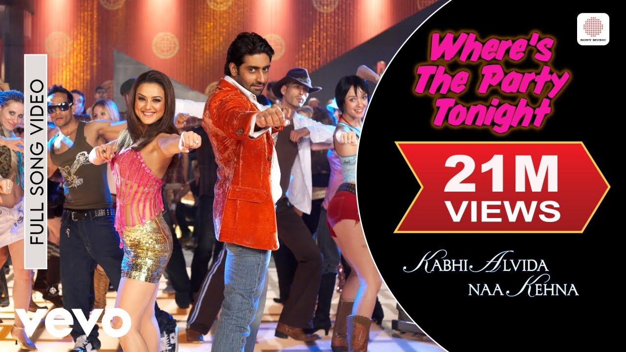 Where’s The Party Tonight Lyrics  | Kabhi Alvida Naa Kehna | Shahrukh Khan, Rani Mukherjee | Loy Mendonsa, Shaan | Ehsaan Noorani, Loy Mendonsa