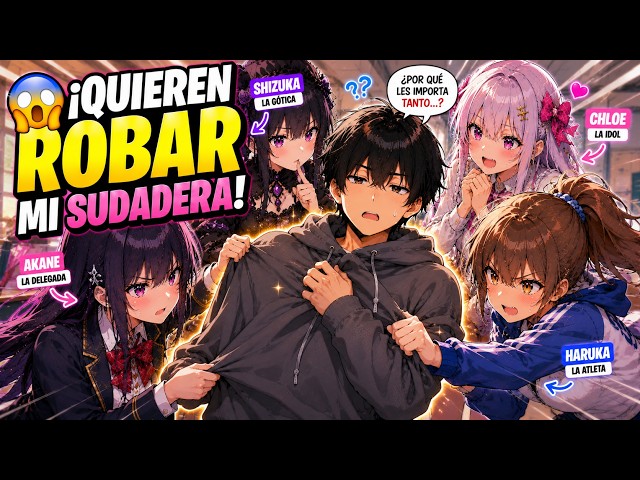 Vídeo relacionado con YINGKE Mujer Anime Manga Sudadera con Capucha Niña Japonesa Kawaii Jersey E-Girl Y2K Gótica Harajuku Pullover (M, Sudadera Morada)