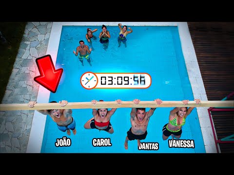ÚLTIMO A CAIR NA PISCINA EXTREMO!! ( TIKTOKERS VS YOUTUBERS ) [ REZENDE EVIL ]