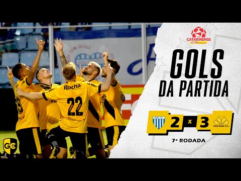 GOLS DA PARTIDA | AVAÍ 2x3 CRICIÚMA | CATARINENSE 2024