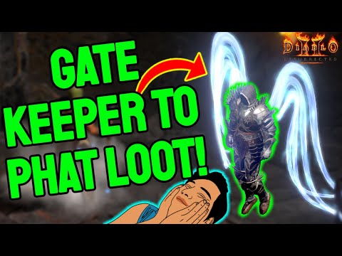 Time Spent on 200 Chaos runs [Drop highlights] FOH Pally vs Wind Druid | Diablo 2 Resurrected