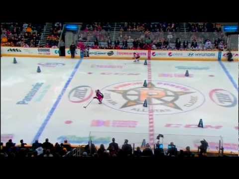 Chad Billins is on cruise control during Ahl Puck Control Relay