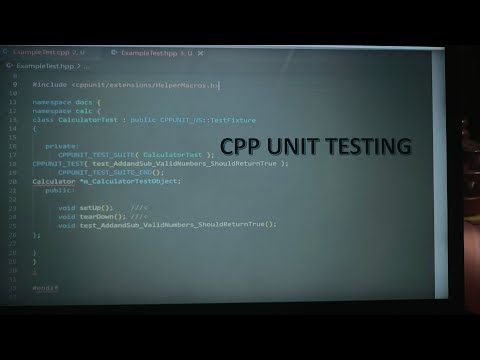 CPP Unit Testing Intro