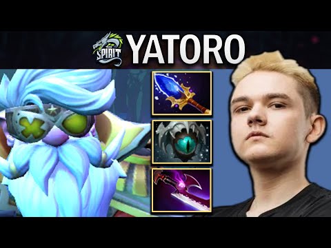 Sniper Dota 2 Gameplay Spirit.Yatoro with 19 Kills and Aghanims