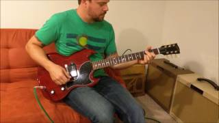 Video thumbnail for Gibson SG Junior & Alamo Model 3 amp by roknfnrol