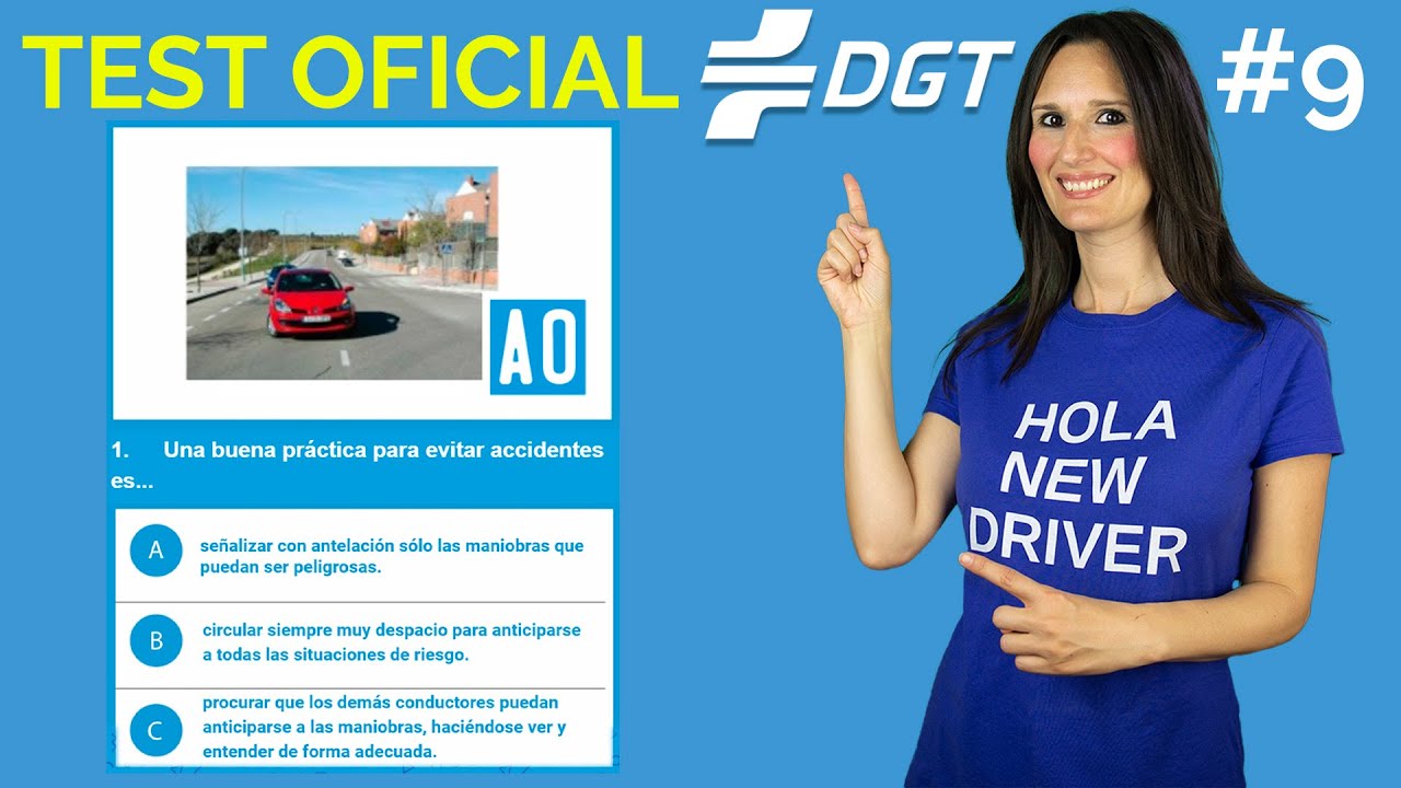 🔴 ESTRENO: 10 PREGUNTAS DEL EXAMEN TEÓRICO 09 de conducir #09 + TEST DESCARGABLE