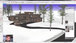 SketchUp for Construction Documentation: Site Plan Model