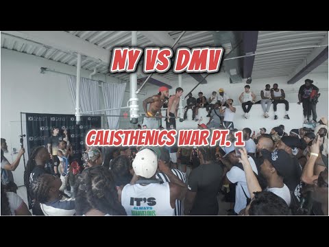 NY vs DMV Calisthenics Battle | Street Workout Vlog Pt. 1"