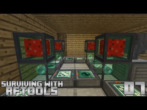 Surviving With RFTools :: E07 - Wireless Powercell Multiblock