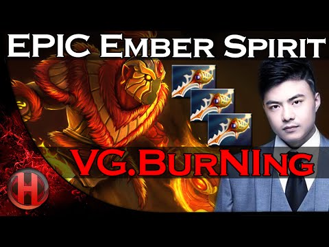 VG.BurNIng EPIC Rapier Ember Spirit vs. VP Dota 2