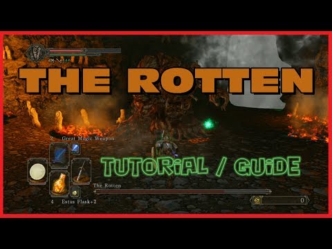 Dark Souls 2: The Rotten BOSS FIGHT ~ Guide for undead and human players