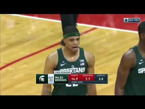 Michigan State at Ohio State  NCAA Men's Basketball January 7, 2018