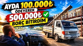 Kamyonetle Nakliye Yaparak 5 Ayda 500 Bin TL Borç Ödedim! Aylık 100 Bin! #alican