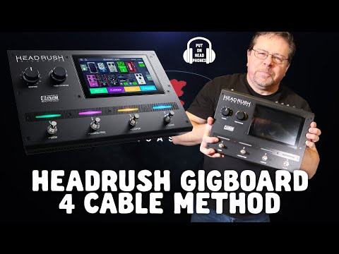 HEADRUSH GIGBOARD 4 CABLE METHOD