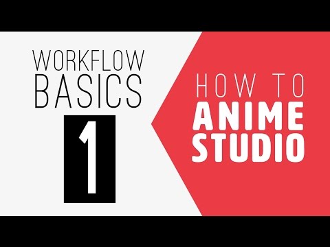 How to Anime Studio: Workflow Basics: Character Animation: Episode 1