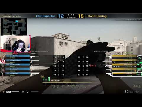 xseveN insane ace to save HAVU | CS:GO Highlights