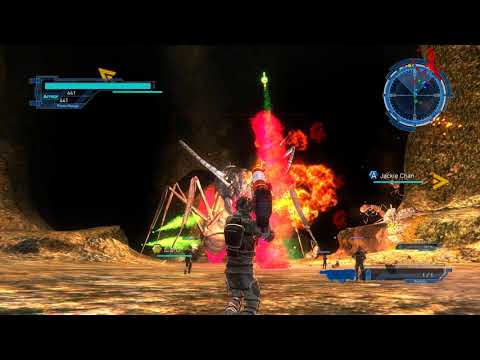 Earth Defense Force 5 Mission 33 Online, Hard Difficulty