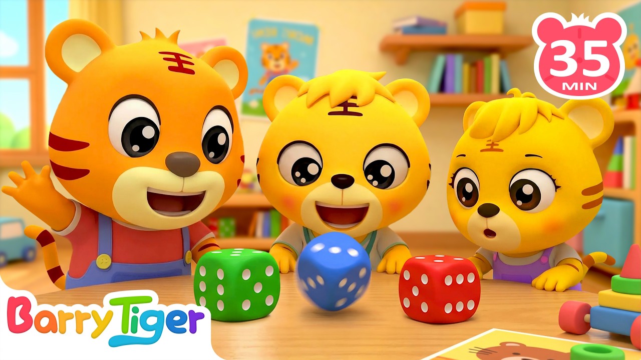 擲色子真有趣 🎲😄｜數字認知學習｜邏輯思維培養｜規則理解啟蒙｜益智遊戲動畫｜貝樂虎