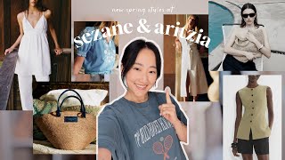 new in at SEZANE & ARITZIA | hot takes on their new spring styles ✨