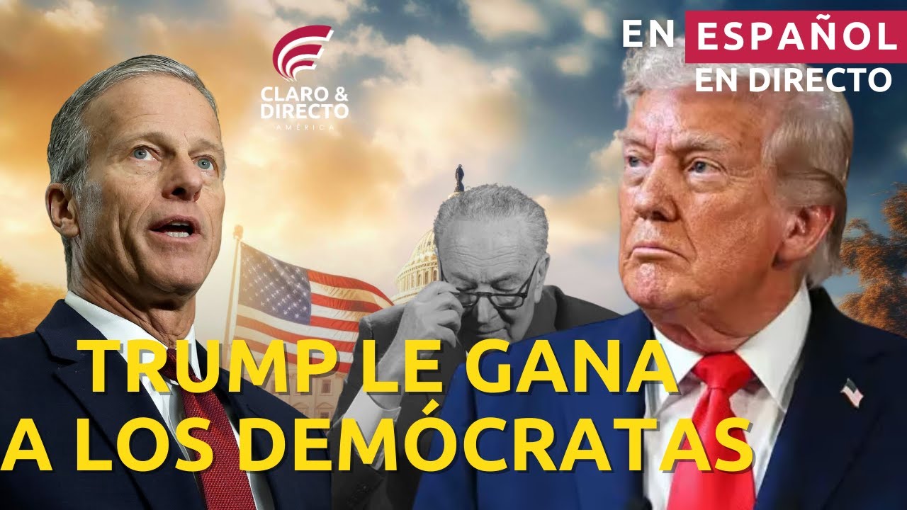 EN ESPAÑOL:TRUMP SE IMPONE, EL GOBIERNO ABRE TRAS 40 DIAS CON APOYO DEMÓCRATA/RECIBE A LIDER SIRIO