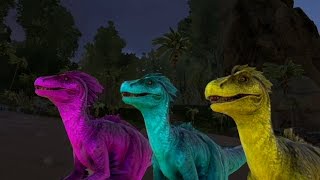 How to change dino colours in Ark!!!!