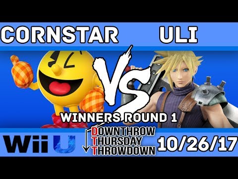 DTT #52 - Uli (Cloud) VS. Cornstar (Pac-Man) - SSB4 Winners Round 1 - Smash for Wii U